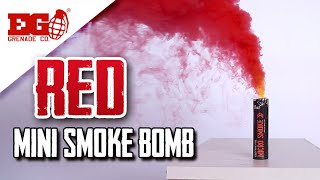 EG25  Red Smoke Grenade - Smoke Bomb - Smoke Effect