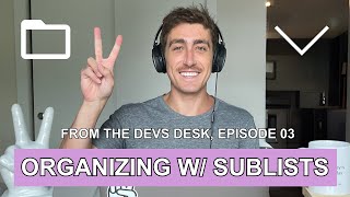 Organizing And Nesting Sublists In Twos