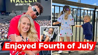 Celebrity Patrick Mahomes And Brittany Celebrate the Fourth of July in London Wealth