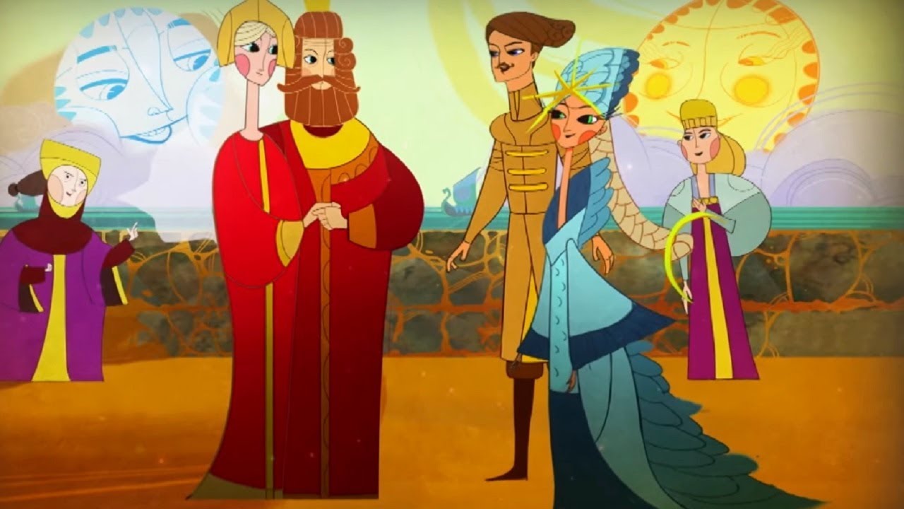 Волшебный Фонарь - Сказка о царе Салтане - обучающий мультфильм - А.С ...