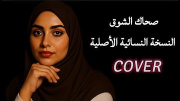 Cover Fadel Chaker - Sahak Isho2  with lyrics |   فضل شاكر - صحاك الشوق  بصوت نسائي مع الكلمات