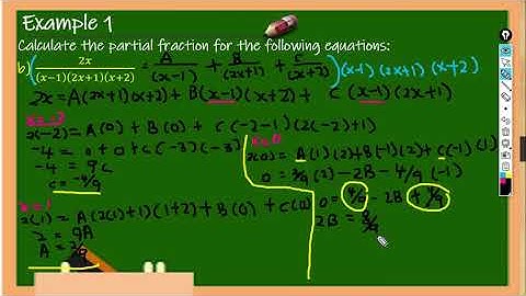 DBM10013 ENGINEERING MATHEMATICS 1: 1.3 PARTIAL FRACTION  LINEAR FACTOR  (PART 2)