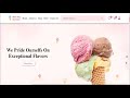 Multipages ice-cream shop website using html css js php &amp; mysql from scratch admin panel part one
