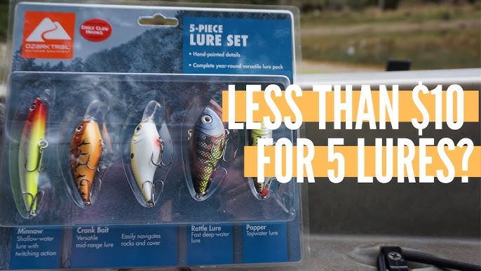 Ozark Trail Baits  Review & Underwater Footage 