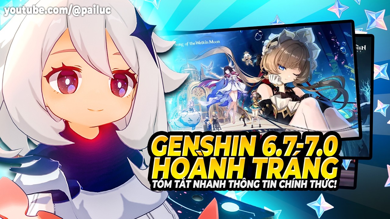Cháy! Paimong Suy Yếu, Tinh Tú Khuếch Tán + Siêu Dẫn! 13,400 Nguyên Thạch F2P! Tóm Tắt 6.7 Genshin