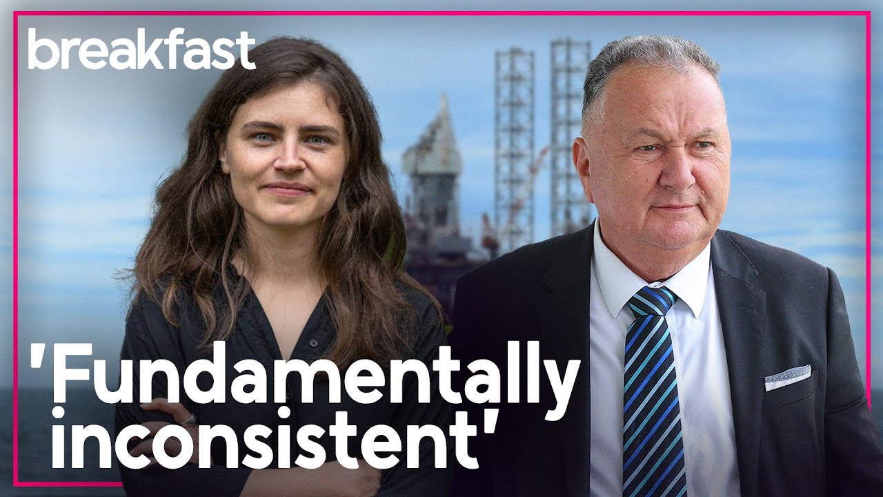 Green, NZ First MPs debate reversal of oil and gas exploration ban | TVNZ Breakfast