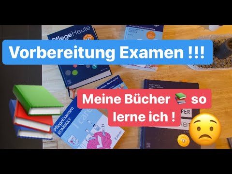 Prüfungsvorbereitung Examen! (Gesundheit's - und Krankenpflege) Meine Bücher ? I Leonie?