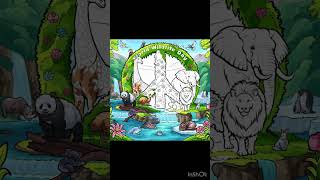 Coloring game relaxing