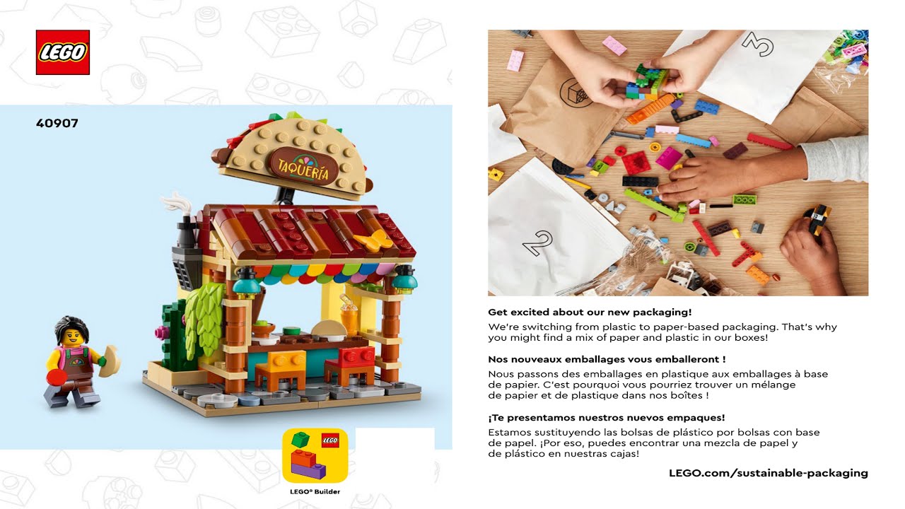 Promotional - Restaurants of the World: Mexico LEGO instructions