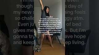 thought it would be better to post something to promote my new song than jut lay in bed🥲
