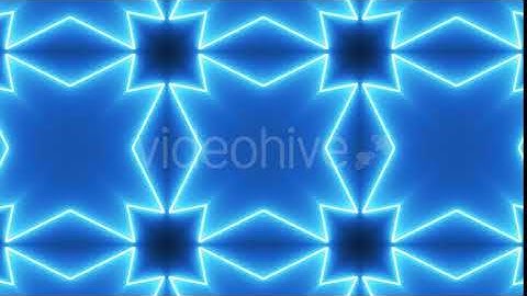 Neon Kaleidoscope Background | Motion Graphics - Envato elements