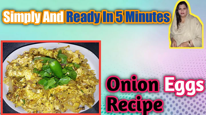 onion egg fry | onion eggs recpie | onion egg omelette