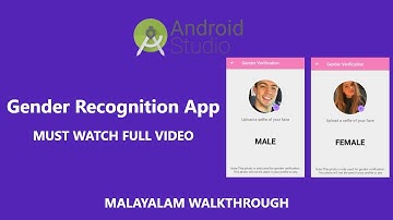 How to develop a gender/face recognition app on android without knowing machine learning or AI?