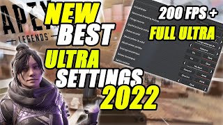 HOW TO PLAY APEX LEGENDS IN ULTRA WITH 200FPS+! | NEW BEST TUTO GRAPHIC 2022
