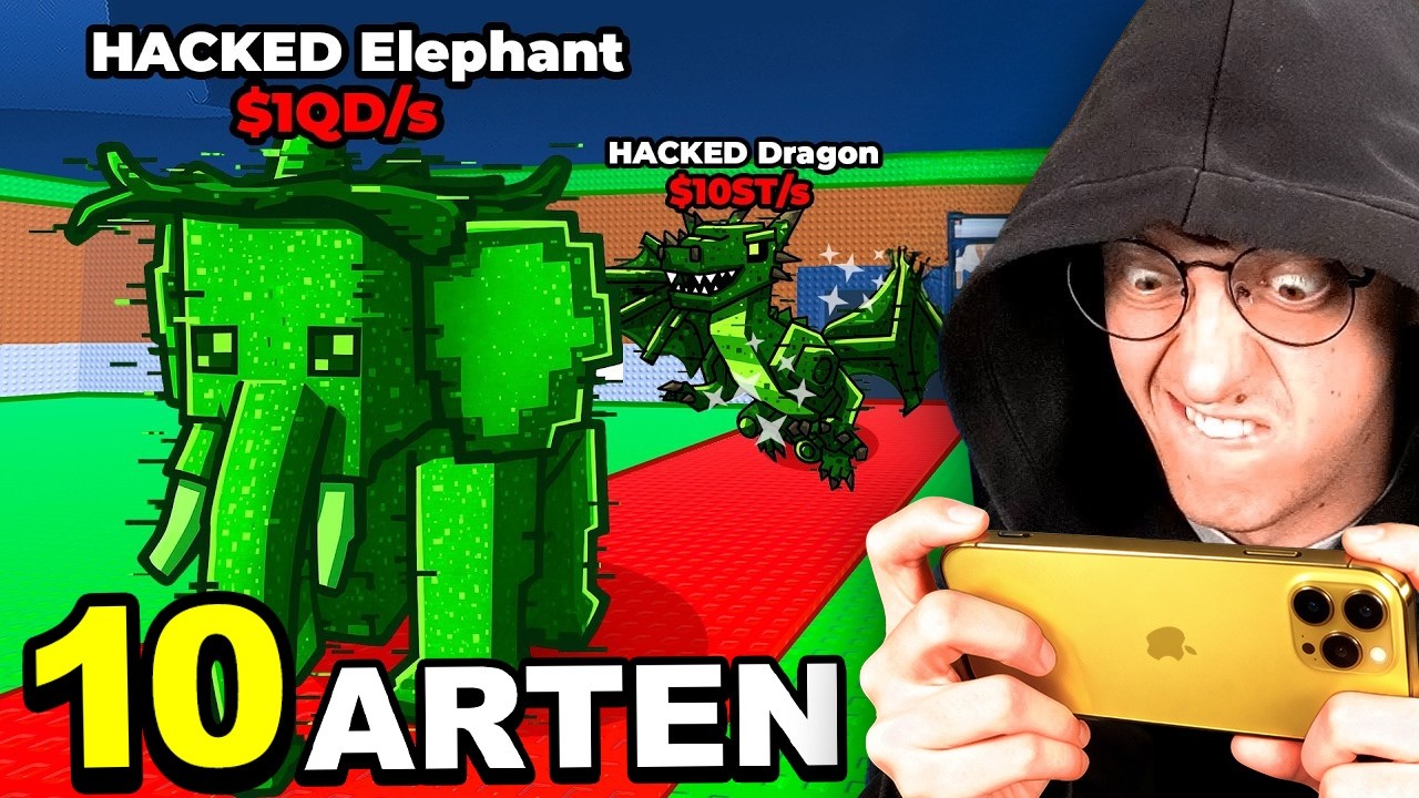 10 ARTEN von STEAL A BRAINROT Spielern!