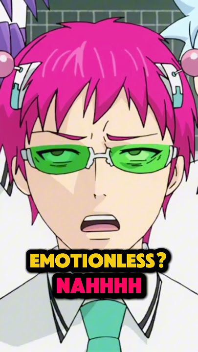 Saiki is Kinda Emotional, actually #anime #shorts