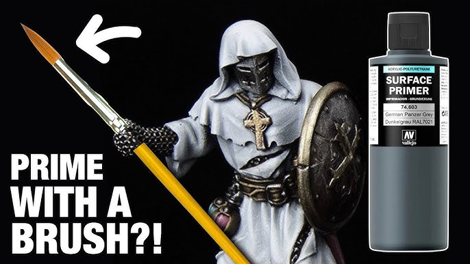 How to Use Brush On Primer for Painting Miniatures - A quick guide