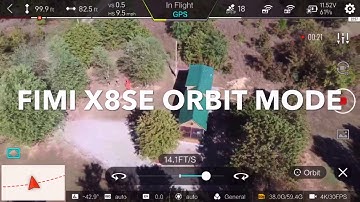 FIMI X8 SE Intelligent Flight Orbit Mode
