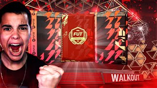 PACK OPENING INSANO! ABRI 5x GARANTIA TOTW NO FIFA 22!