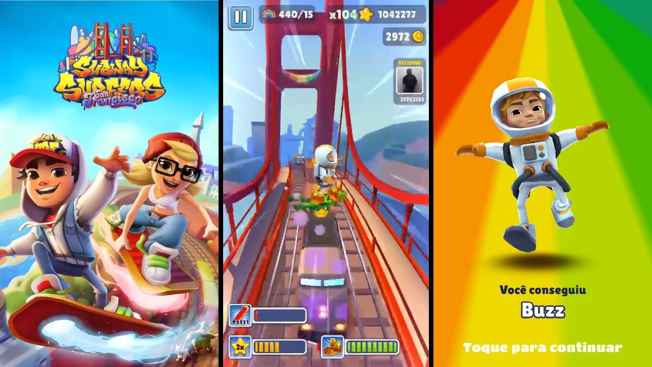 Jogue Subway Surfers São Francisco jogo online grátis