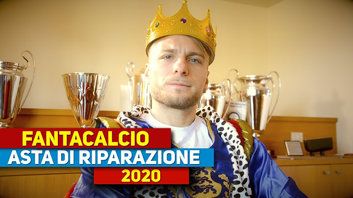 FANTACALCIO - L'ASTA di RIPARAZIONE 2020