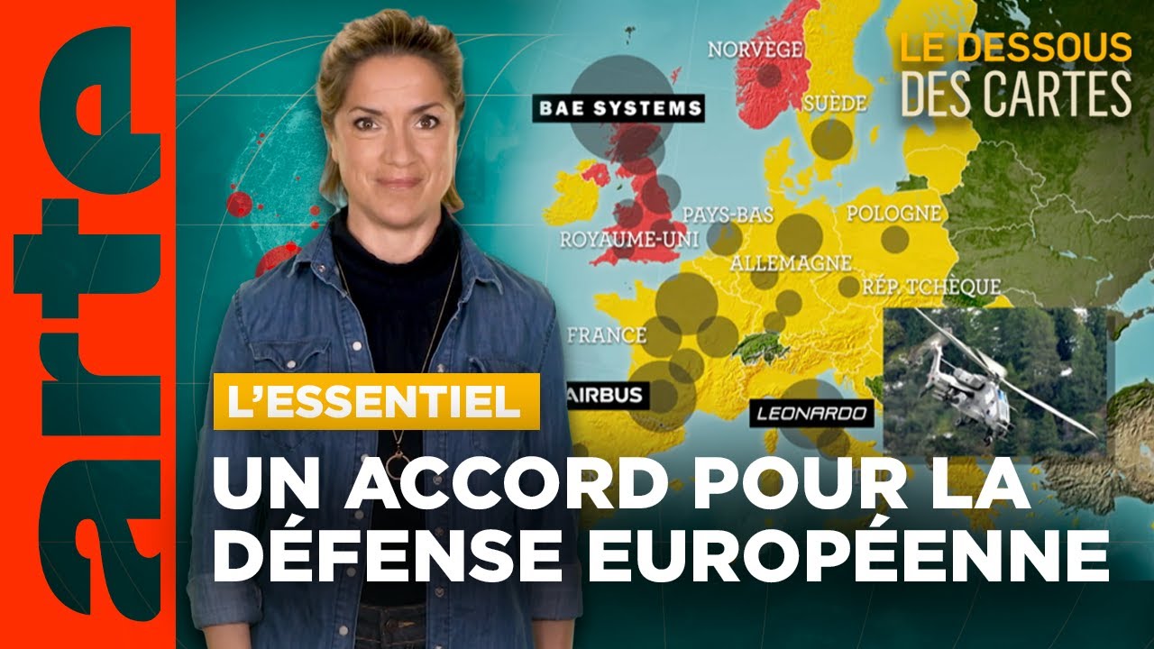 Défense européenne : l'accord des 27 | L'Essentiel du Dessous des Cartes | ARTE
