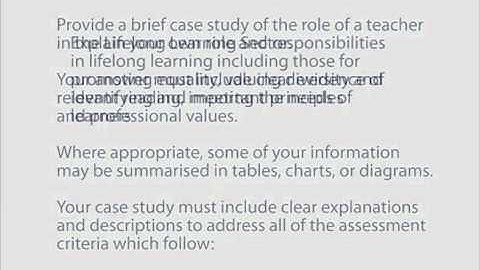 PTLLS Assessment Task 1