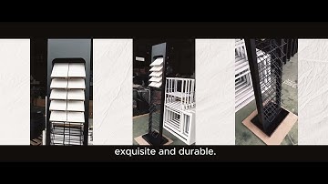 Let”s take a look at our tile display stand,can support customization. #stone #showroom #tile