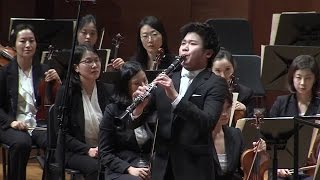 Han Kim plays Shalom Aleichem, Rov Feidman for Clarinet and Orchestra by Bela Kovacs chords