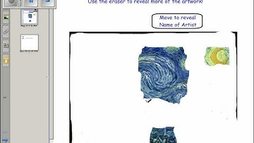 Erase and Reveal in SMART Notebook