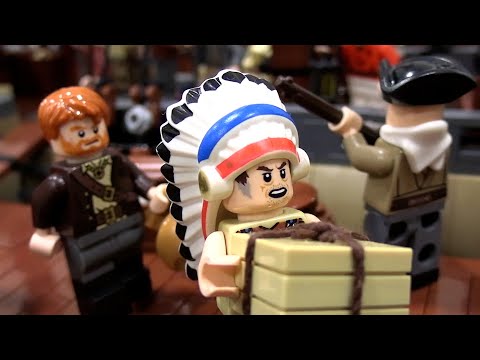 Boston Tea Party 1773 in LEGO