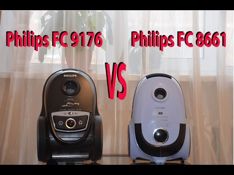 Philips FC9176 и Philips FC866.Обзор и сравнение двух пылесосов.