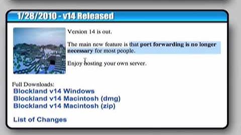Blockland V14 No Port Forwarding!!
