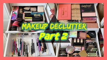 Makeup Declutter Part 2: Blush, Highlight, Liners & Face Palettes