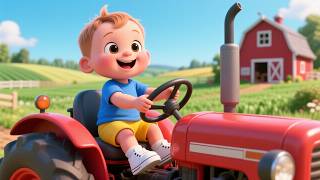Boom Farm ABC Ride 🚜 | ABC Learning Song for Kids | Fun Farm Alphabet Adventure