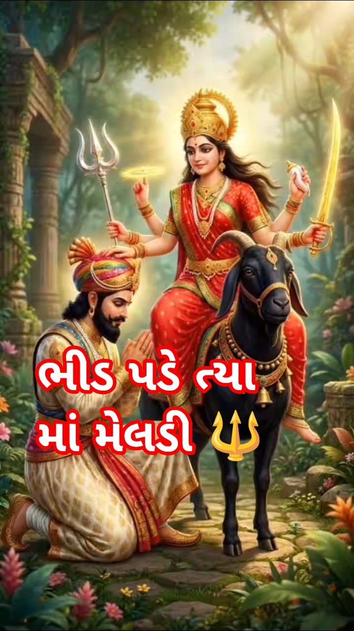 👣 જય મેલડી માઁ - ShareChat