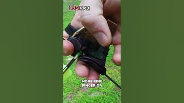 Archery Tip: Keep Finger Pressure Consistent for a More Accurate Shot