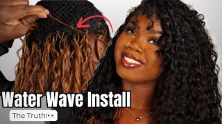 The BEST Crochet Hair? QVR Water Wave Install & Review