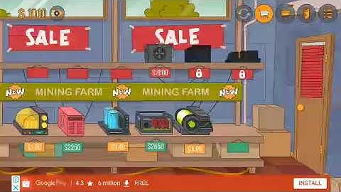 Mining Simulator: Extraction of crypto currency Gameplay Android DAY 3