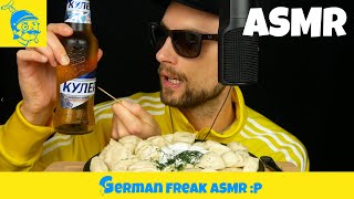 Немецкий гопник ест пельмени АСМР - GFASMR