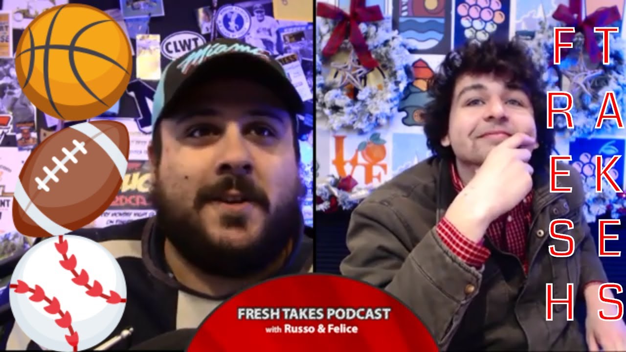 FRESH TAKES W/ RUSSO & FELICE: College Football Playoffs & Baseball HOF Veteran’s Committee (podcast) FRESH TAKES W/ RUSSO & FELICE: College Football Playoffs & Baseball HOF Veteran’s Committee (podcast)