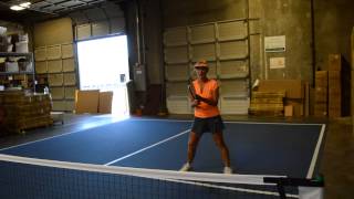 Signature Pickleball Paddle hits with Cookie Drake
