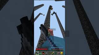 Al FINAL se caen de forma ÉPICA  #minecraft #minecraftshorts #cubecraft