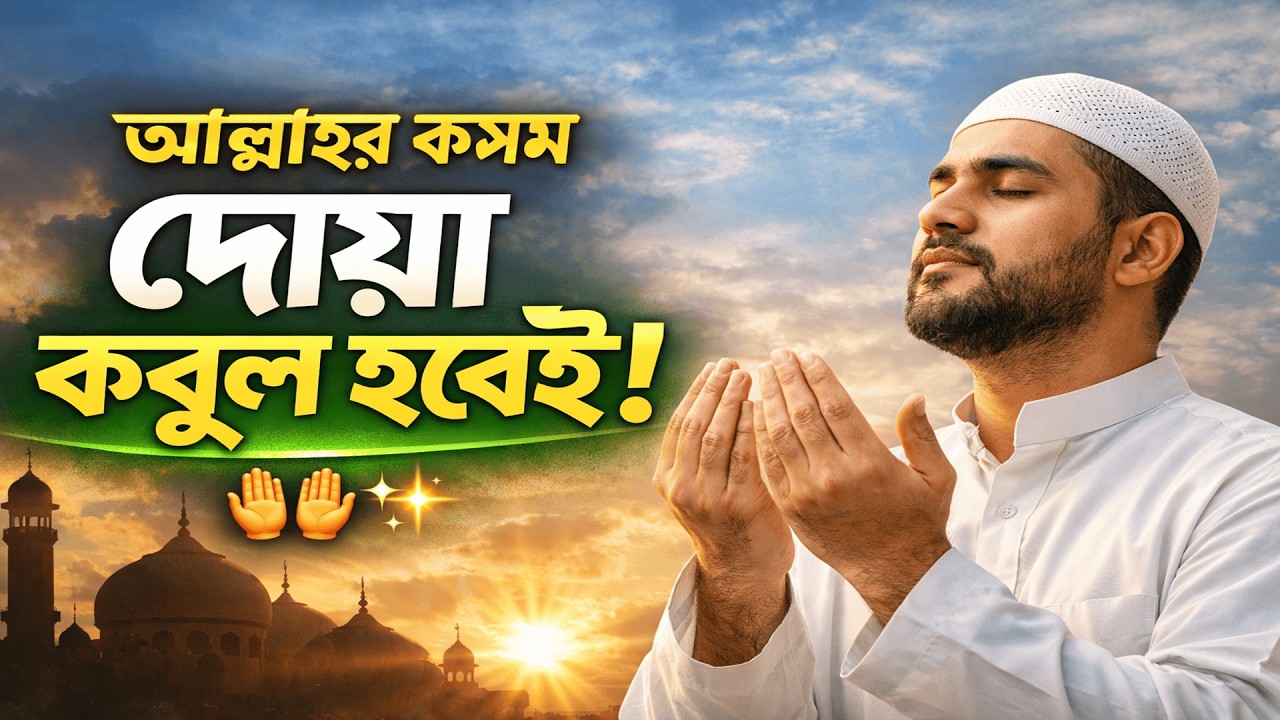 আল্লাহর কসম, দোয়া কবুল হবেই l মুফতি আরিফ বিন হাবিব l bangla waz 2026 l Holy Life YT