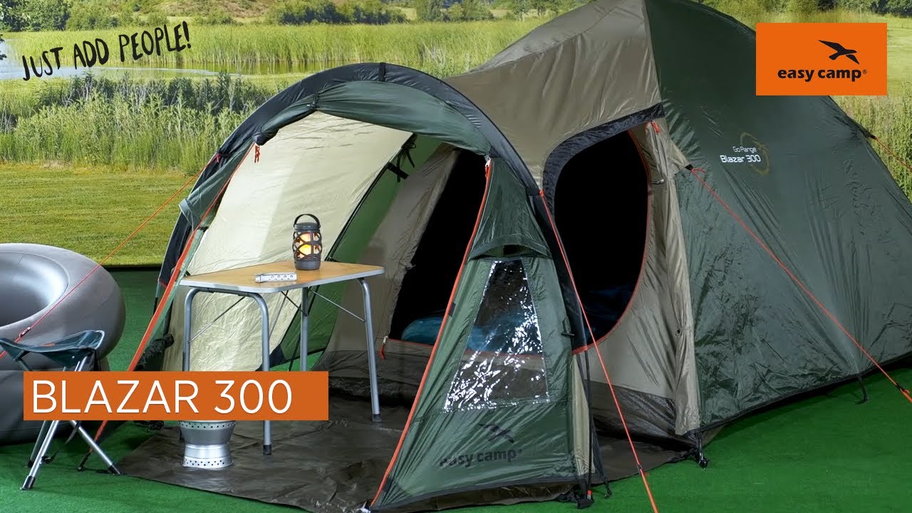 Easy Camp Tent BLAZAR 300 - YouTube