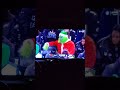 the grinch does not look happy at the Philadelphia eagles game #philadelphia #philadelphiaeagles