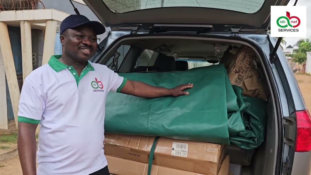 PART2-VOYAGE DU STAFF DE ABNET A VOGAN-TOGO POUR FAIRE LE MONTAGE DES TENTES ET CHAISES D'UN CLIENT