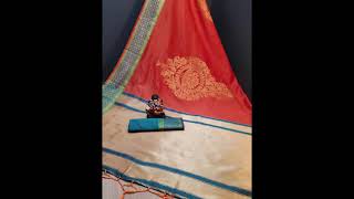 Soft Crystal Silk Weaving Rich Pallu Saree price : 799/-||Latest Design of Crystal Silk Saree 2021 screenshot 4