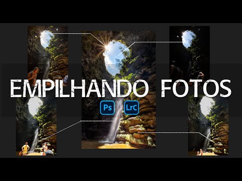 Vídeo: Como empilhar fotos no Photoshop?