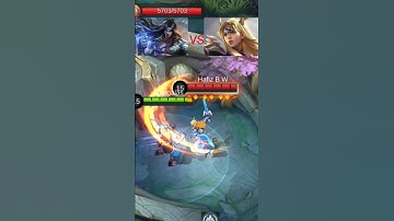 BADANG VS FREYA BASIC ATTACK ONLY #mobilelegend #shorts #short #shortvideo